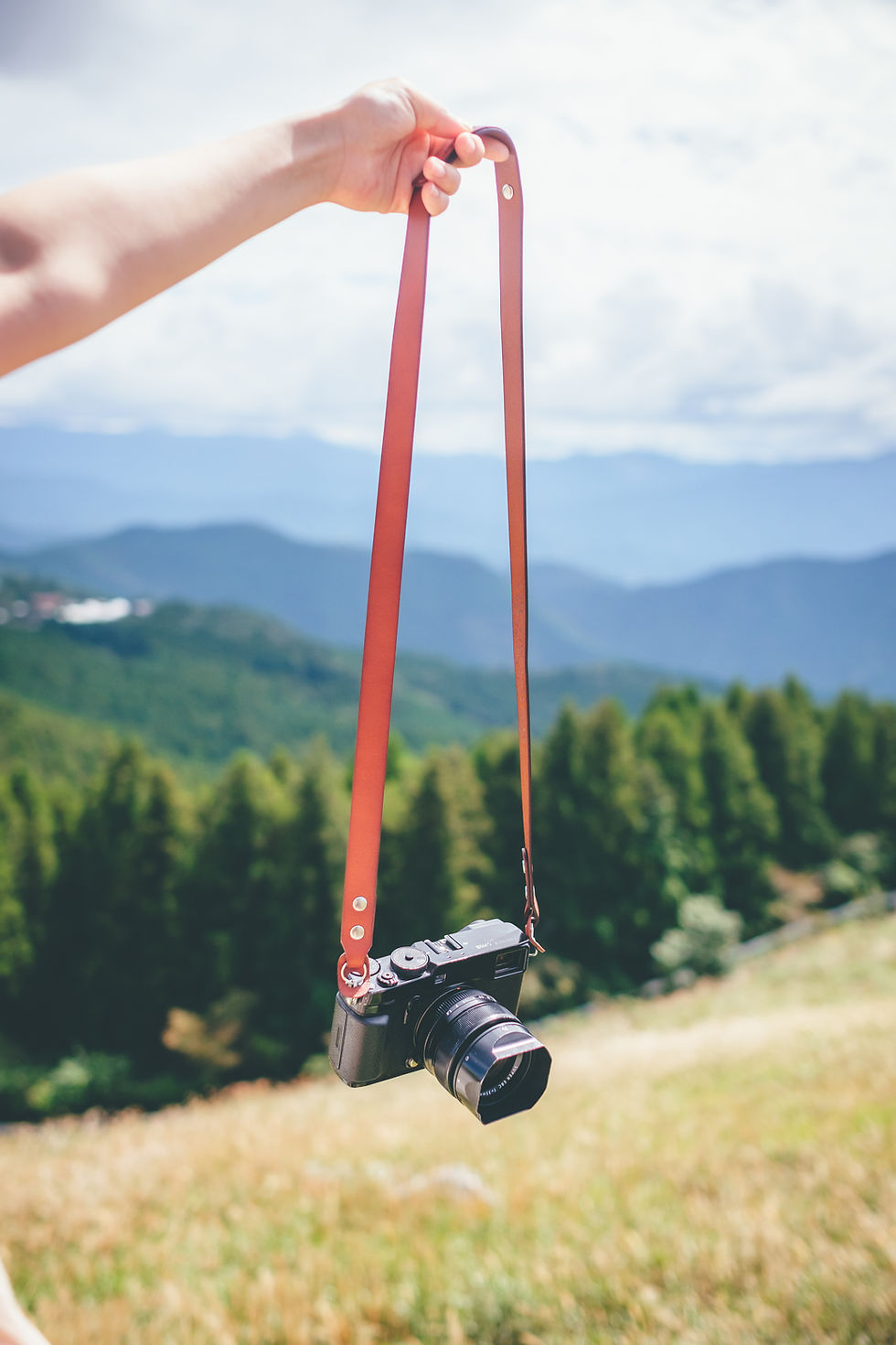 Thumbnail: URAL | CAMERA STRAP | BURNT UMBER (Italian leather)