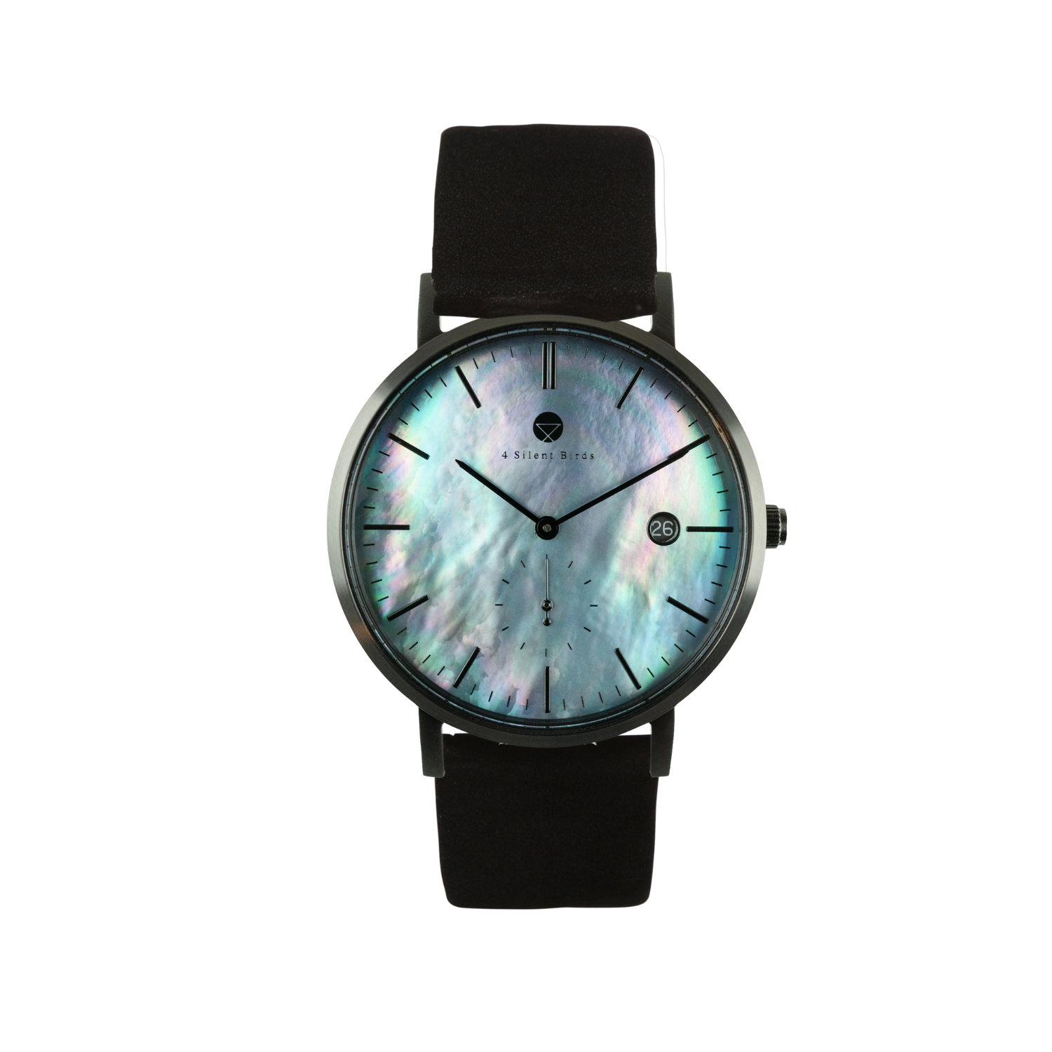 PEARL GEM BRILLIANT CROWN 38MM | NUBACK | MIDNIGHT