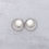 サムネイル： クリア ダブル ラウンド ラインストーン イヤリング