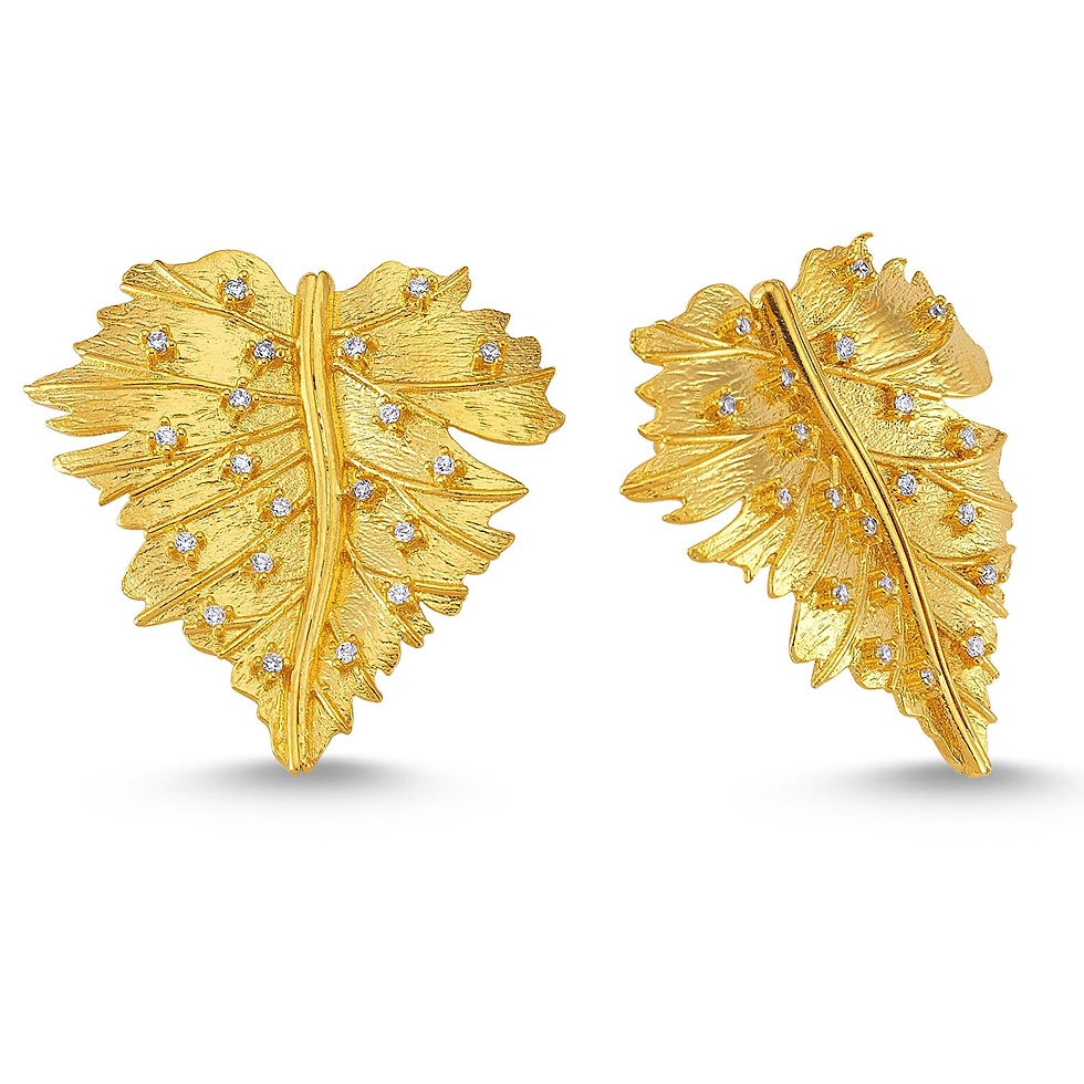 Whole Leaf Earrings