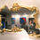 Miniatura: SELETTI, Specchio Tetris Mirror. Cornice in oro. Materiale poliuretano vetro MDF