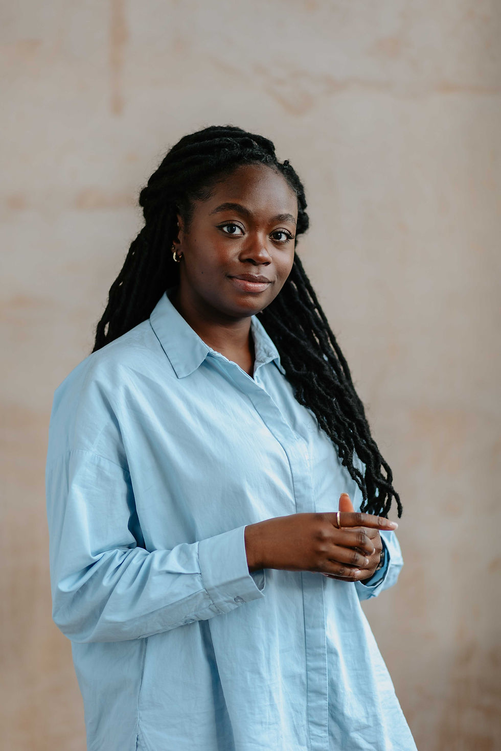 Portrait at Sunset Studios, London for GoodWork UK