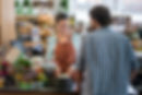 point-of-sale checkout lane