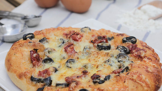 Tomato & Olive Focaccia