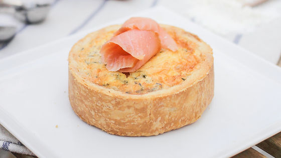 Smoked Salmon Quiche