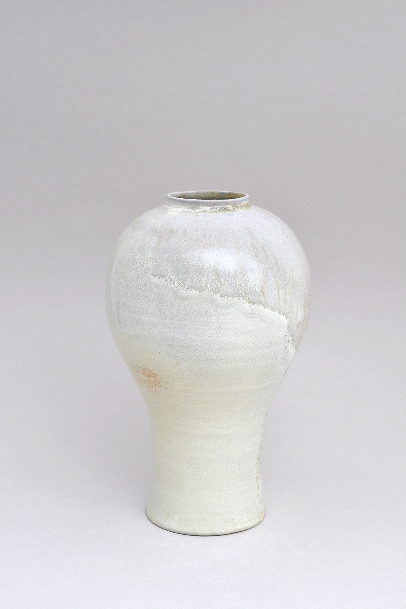 7" Medium Wood Fired Gourd Vase
