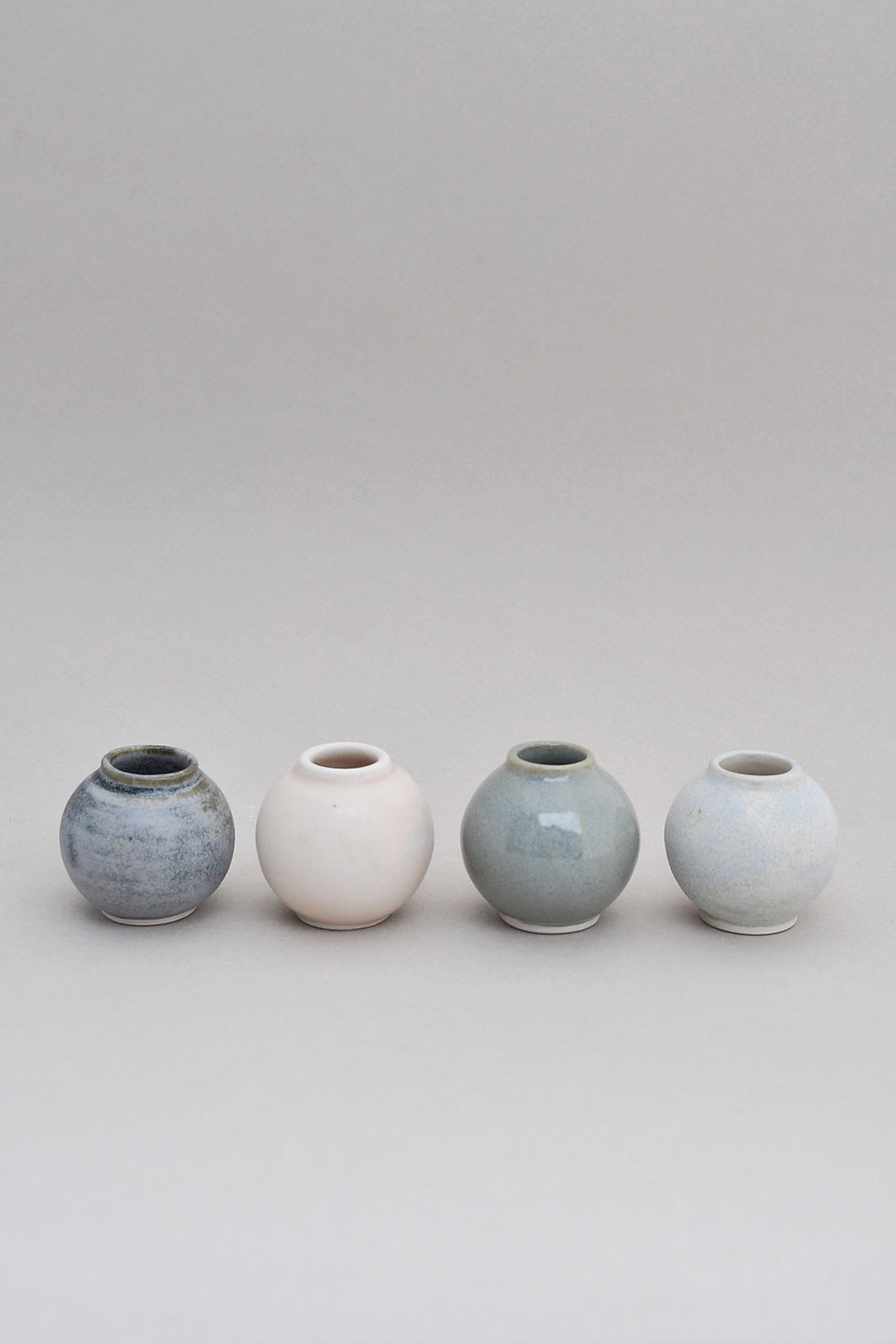 Thumbnail: Miniature Moon Jar Vases - Assorted