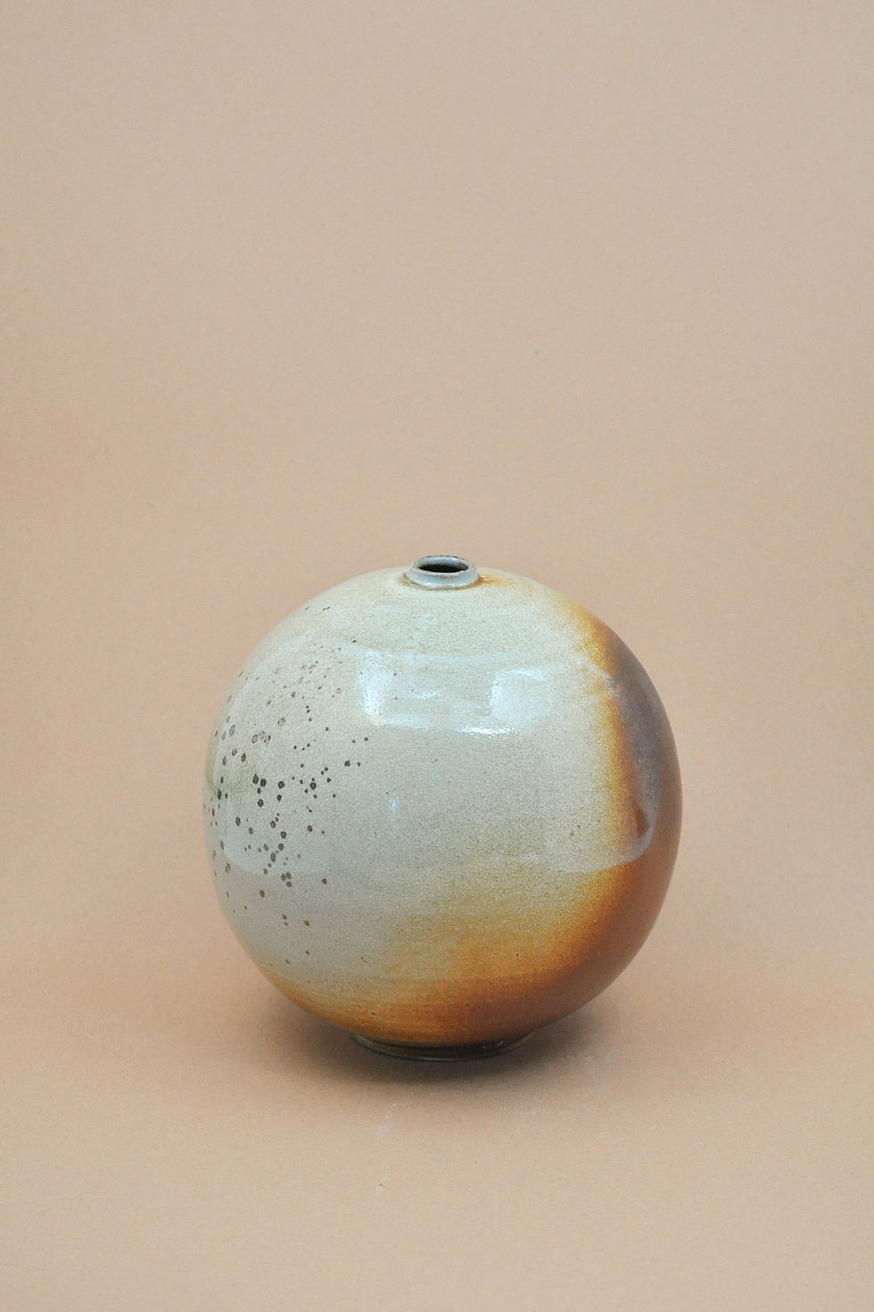 Thumbnail: 6.5" Wood Fired Orb Vase