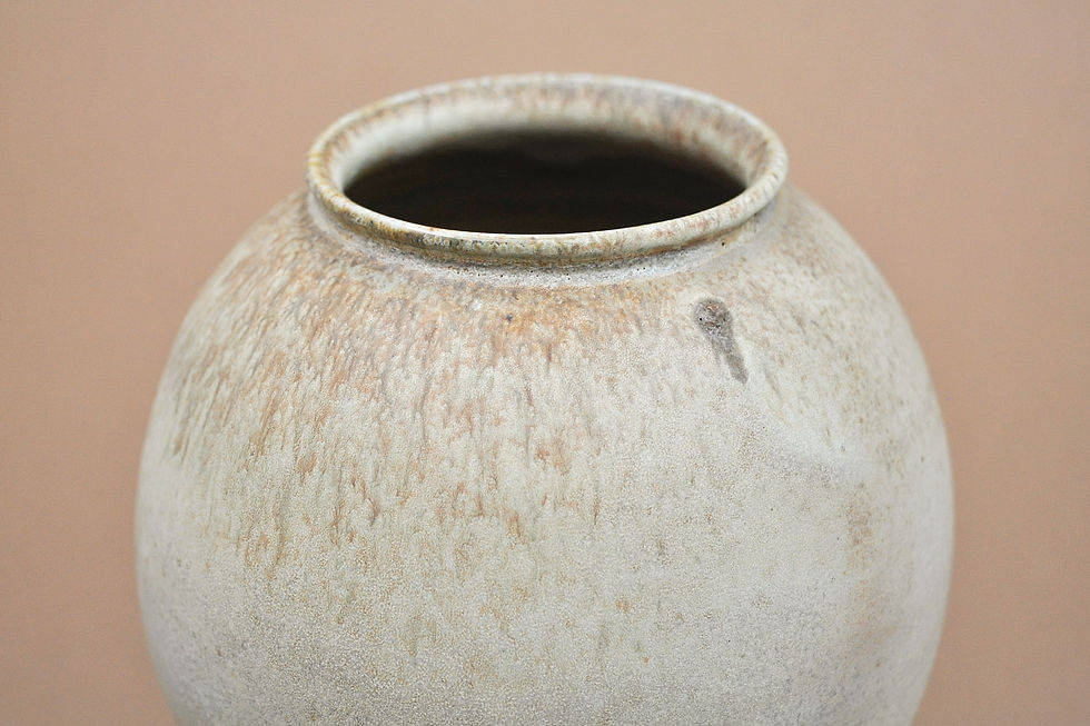 Thumbnail: 10" Wood Fired Bulb Vase