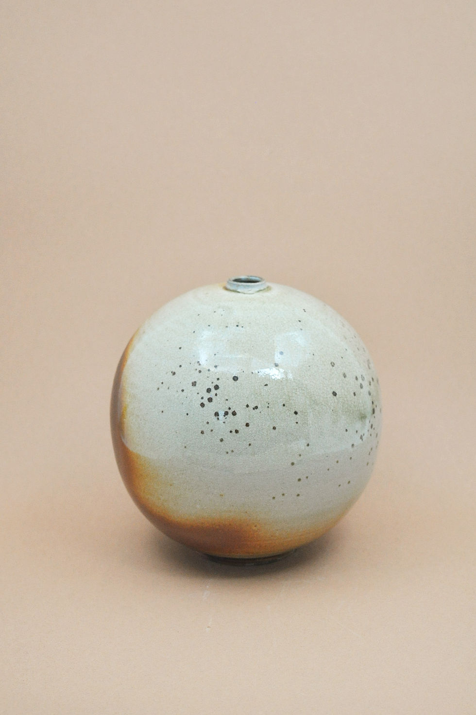 Thumbnail: 6.5" Wood Fired Orb Vase