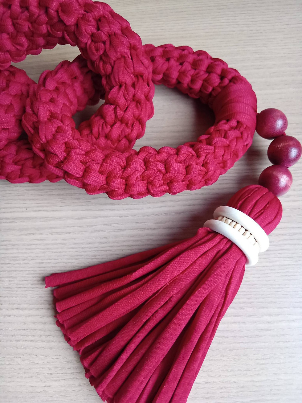 Miniatura: Colar de Mesa Vermelho