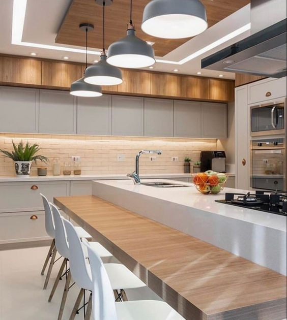 Se você está planejando ou pretende reformar sua cozinha e pensou em algo sofisticado, iluminado, brilhante, funcinal, em tons neutros, então você está pensando em uma cozinha moderna.