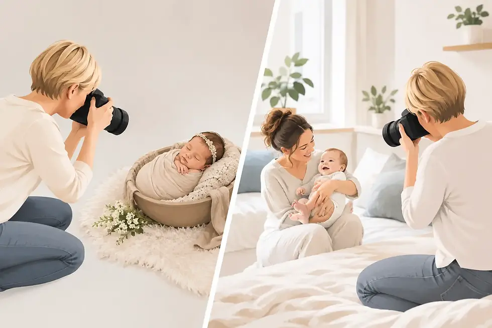 Newborn-Shooting oder Lifestyle-Reportage?