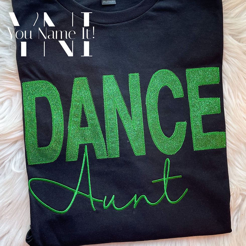 Thumbnail: DANCE Applique Mom Tee