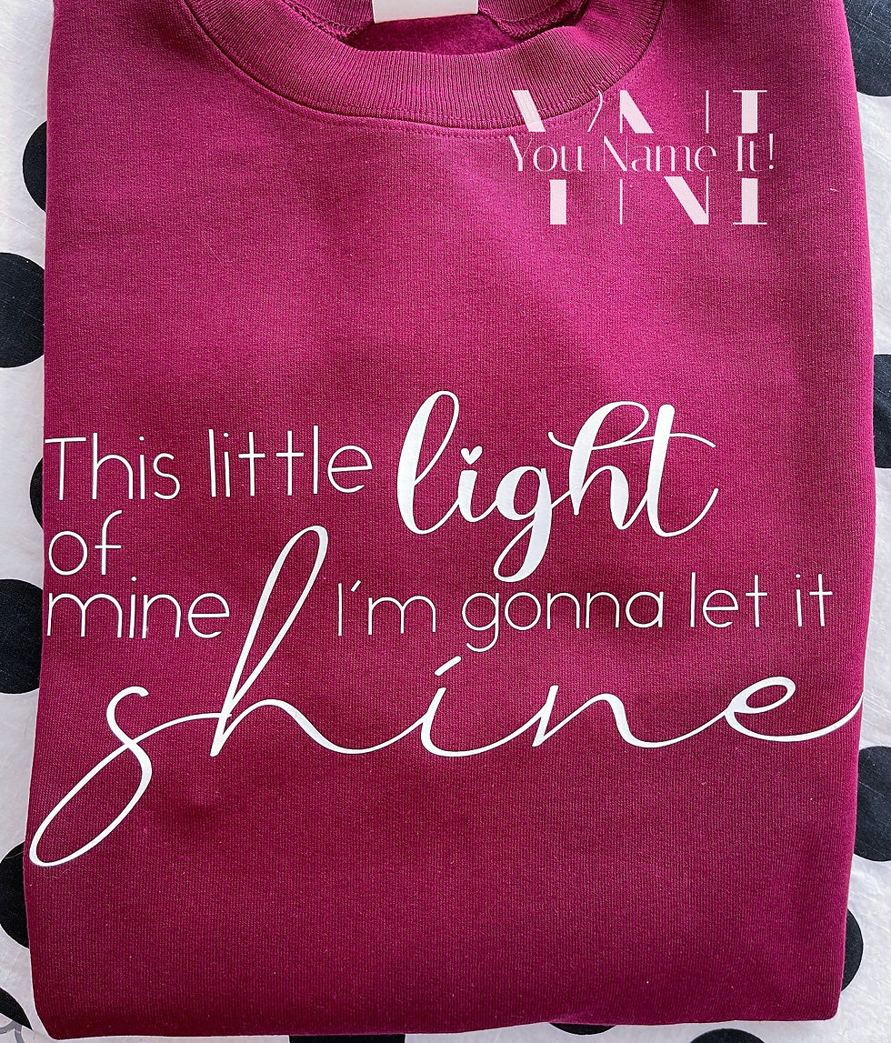 This little light I’m gonna let it Shine!