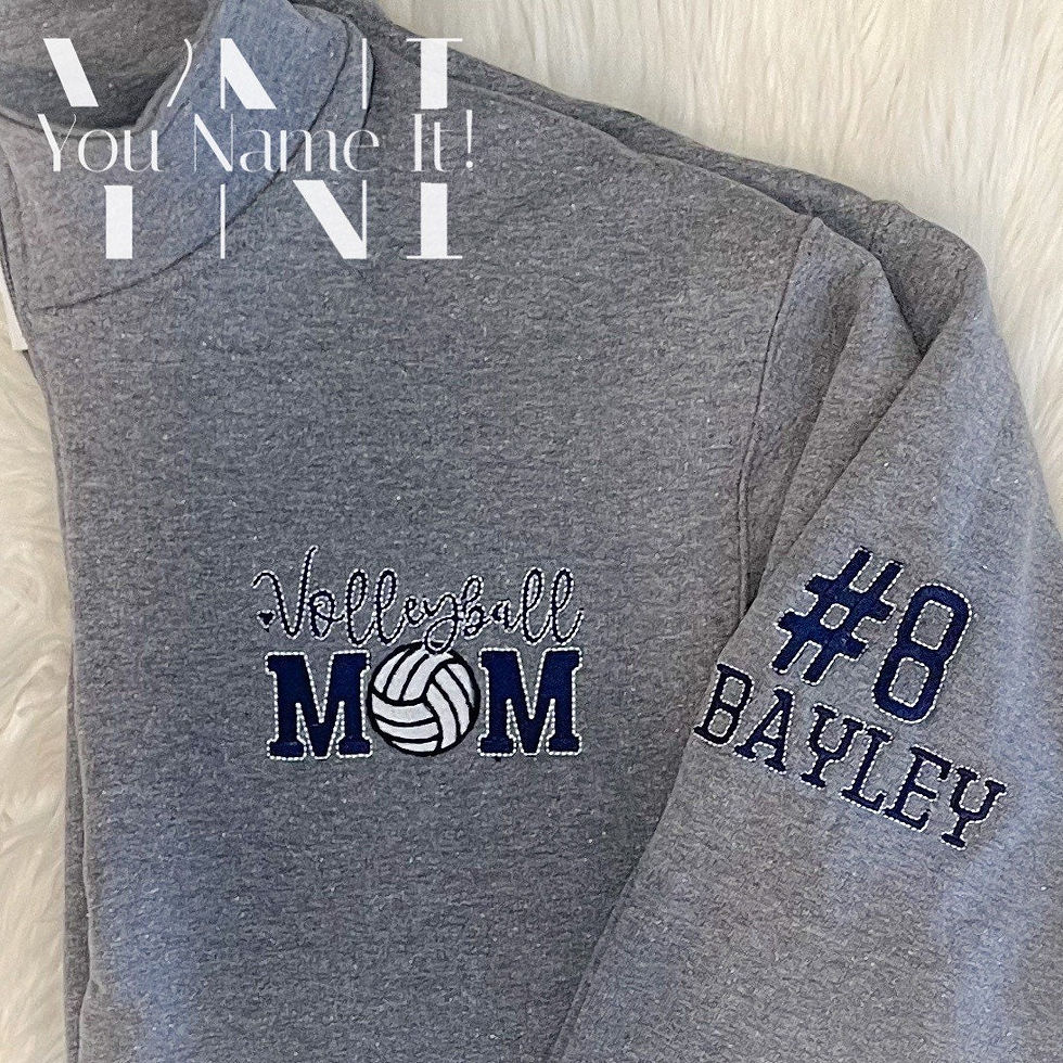 Volleyball Mom Tee | Long Sleeve | Sweatshirt | Hoodie | Zip Hoodie