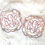 Thumbnail: Custom Monogrammed Coasters, Scallop Double Fabric