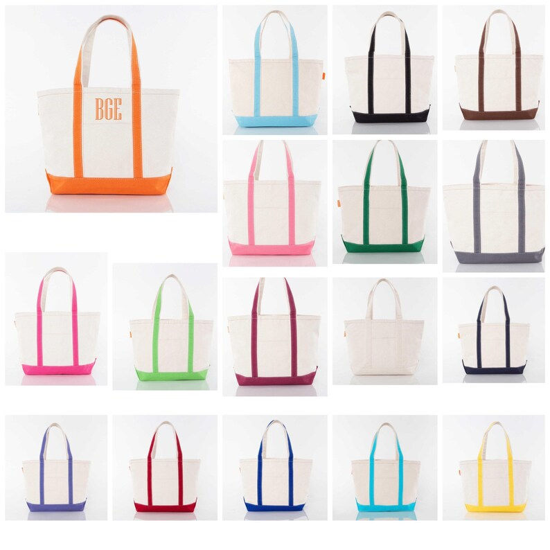 Thumbnail: Heavy Weight Canvas Tote AND Matching Toiletry Bag, Three Sizes Available