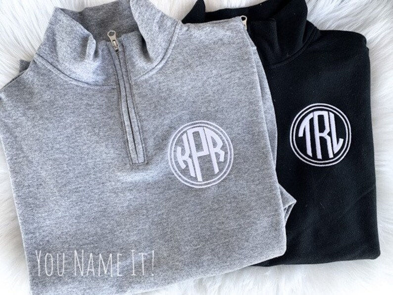 Thumbnail: Unisex Quarter Zip Pullover