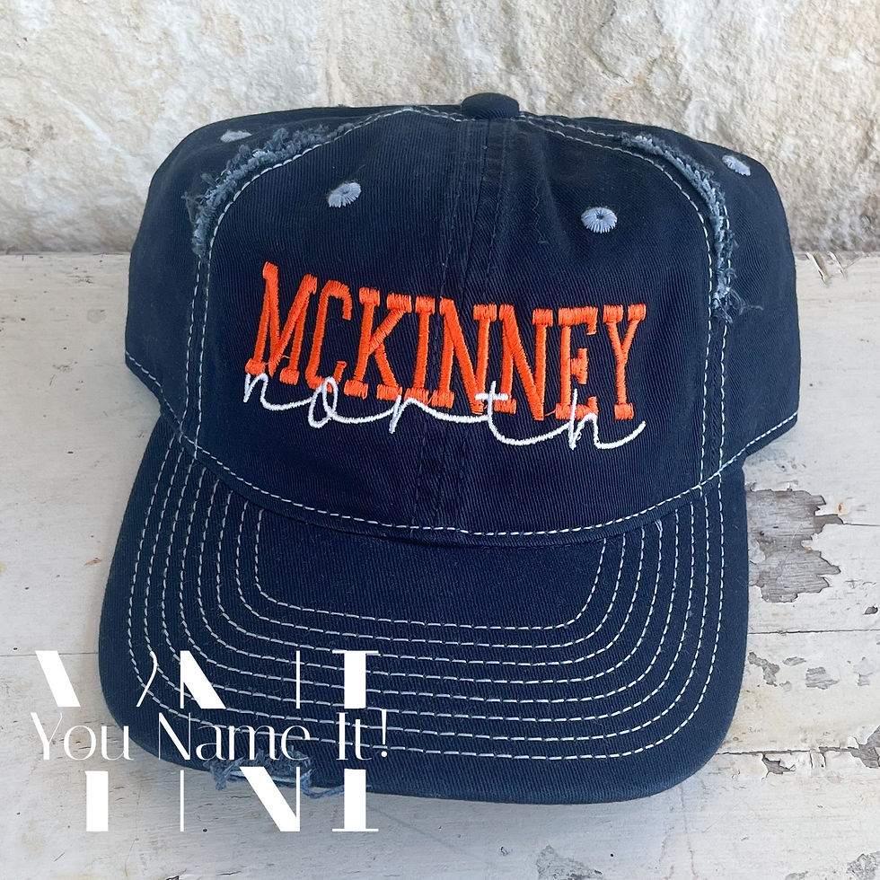 Spirit Hat: School or Team Name (H021)