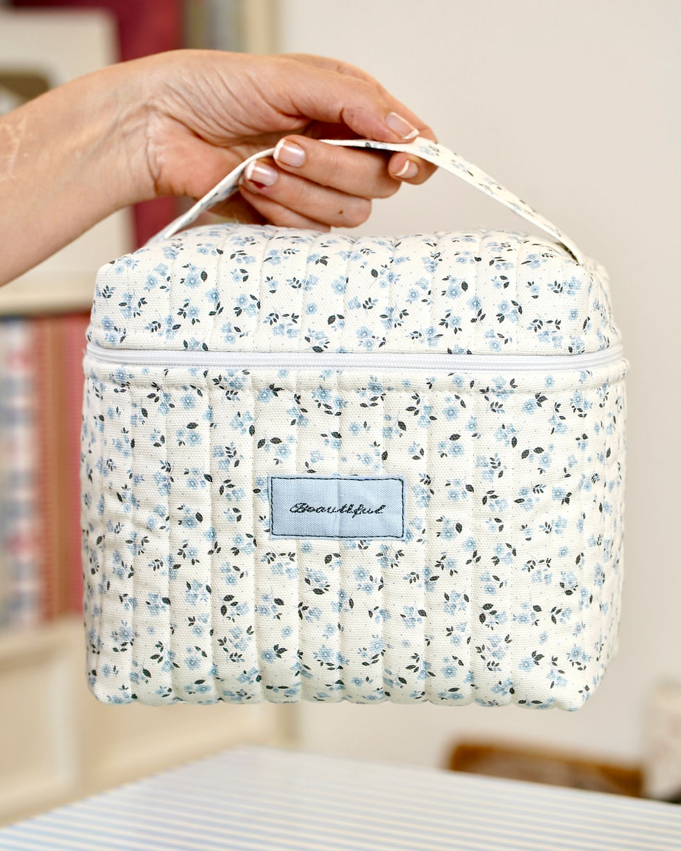 Miniatura: Lote de telas para proyecto del Neceser "Beauty Box"