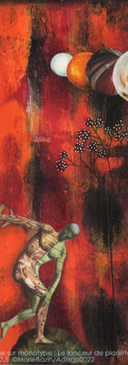 LE LANCEUR DE PLANÈTES
©MarieBazin/AdagpParis2023
