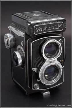 Vintage Yashica LM Medium Format Camera