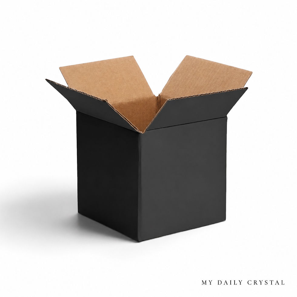 Thumbnail: Matte Black Corrugated Gift Boxes with Tissue Paper, 8-Pack, 4 x 4 x 4 Packaging