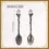 Thumbnail: Tiny Witch Herb Spoon & Velvet Dust | Tea Spoon | Crystal Top Spoon 