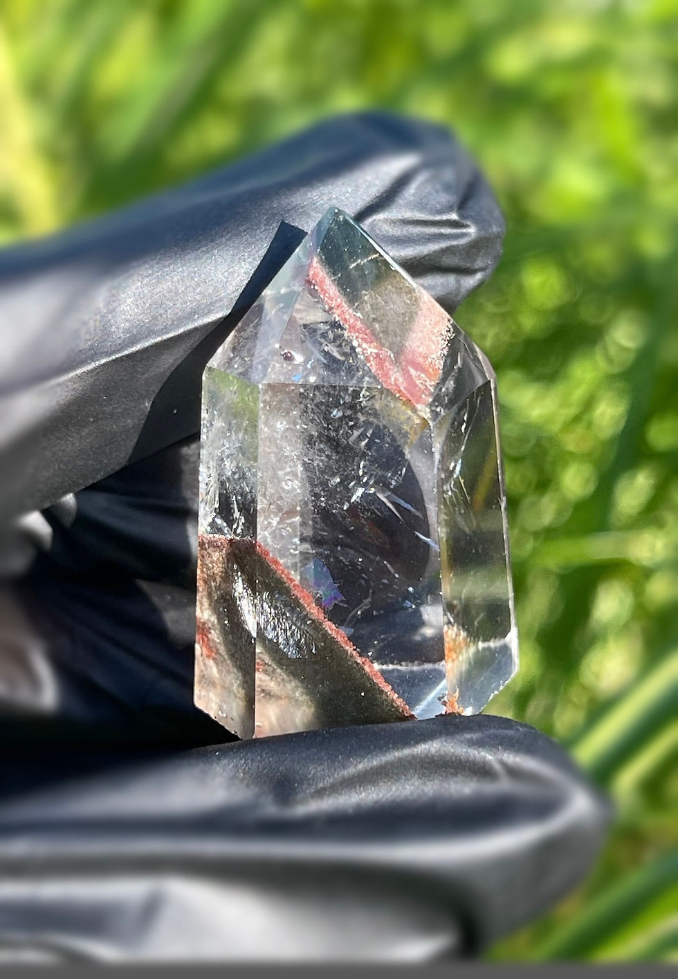 Thumbnail: Angel Lodolite | Ghost Phantom Garden Quartz Crystal Tower| Unique Piece 