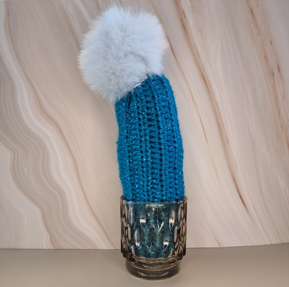 Gehäkelter Deko Kaktus mit Bommel