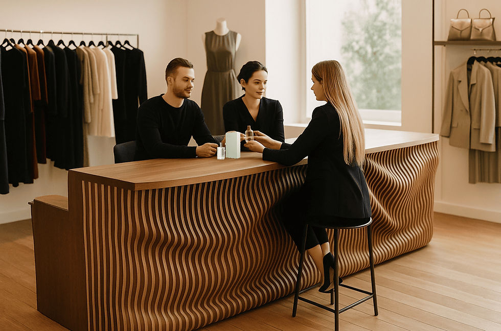 Parametric Furniture - Reception desk
