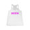 Thumbnail: Dead Life Inc Women's Flowy Racerback Tank (Pink Logo)