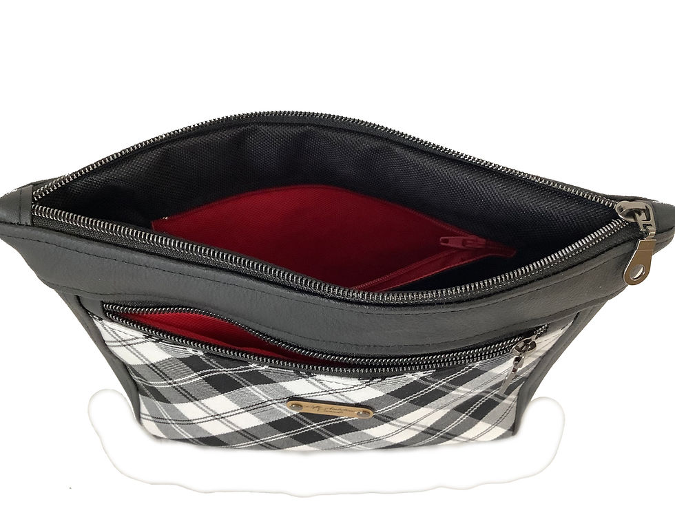 Thumbnail: Plaid Cosmetic Bag