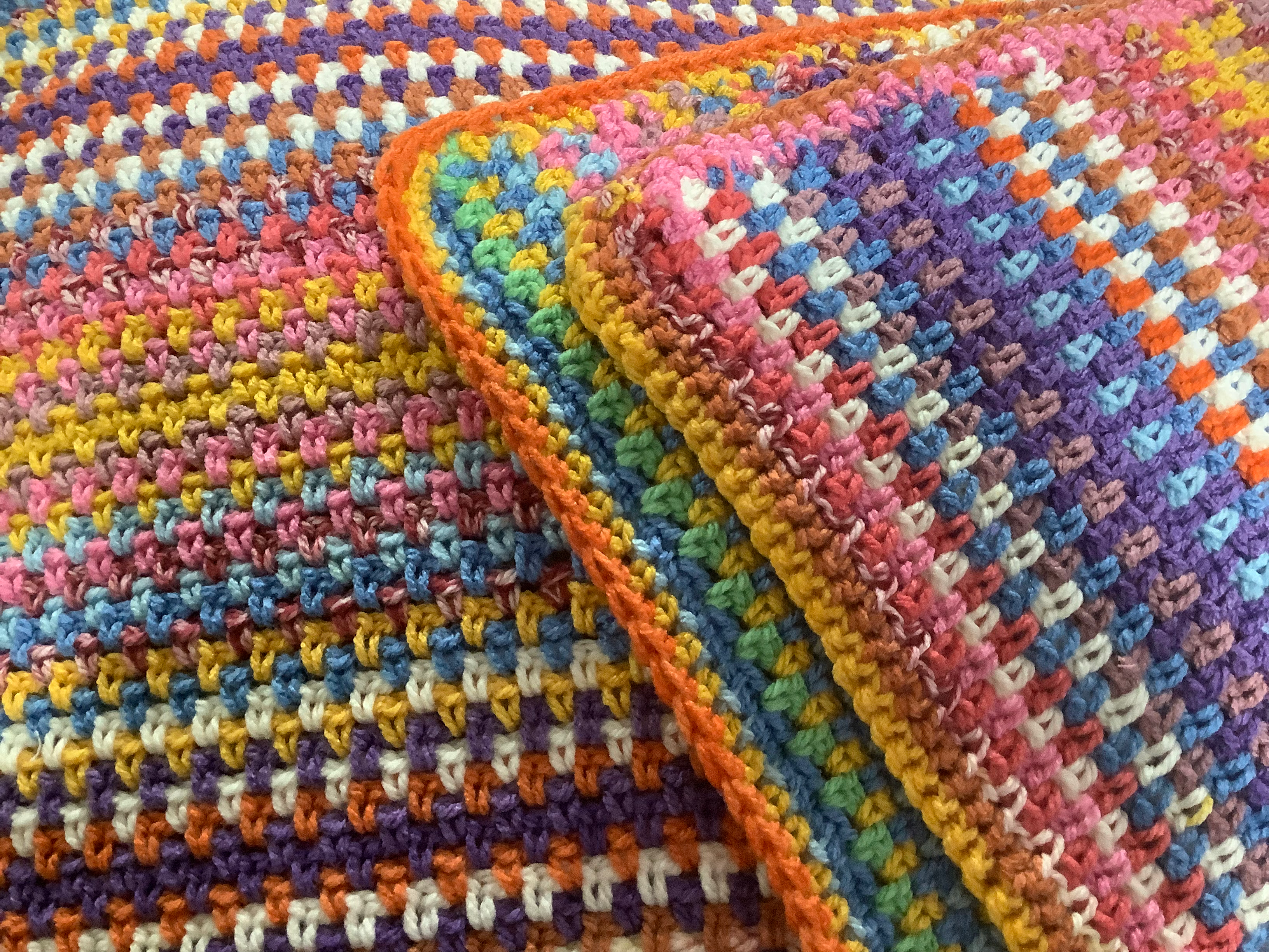 Crochet Lap Blanket - Jellybean