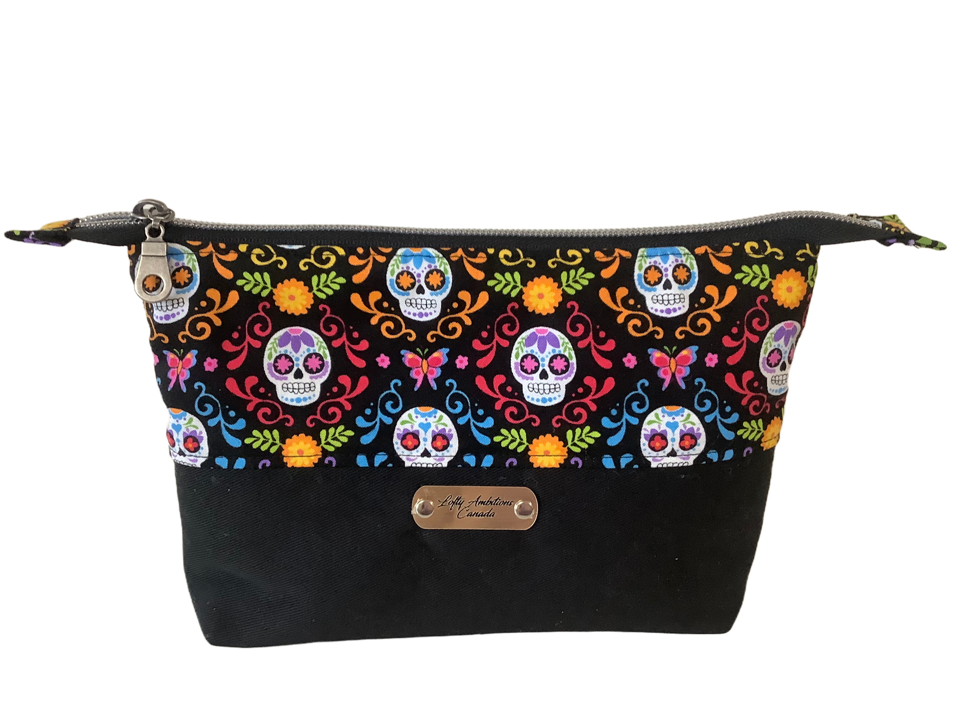 Skull Cosmetic Bag