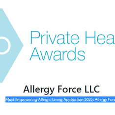 global-health-pharma-award--recognition-as-most-empowering-allergic-living-application-2022