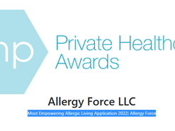 global-health-pharma-award--recognition-as-most-empowering-allergic-living-application-2022