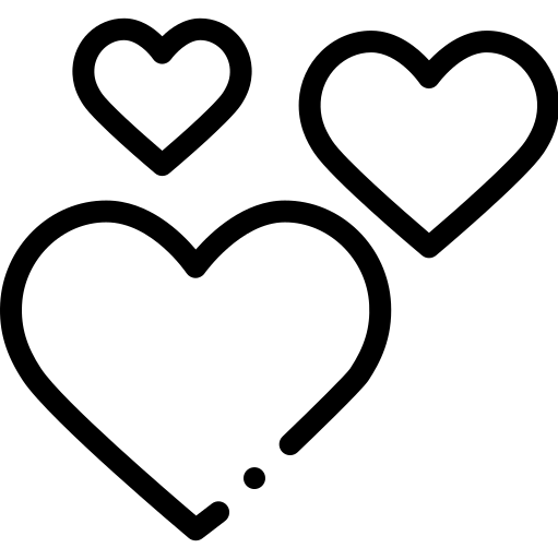 three-hearts-icon