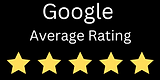 Google Average Rating 5 star testimonials