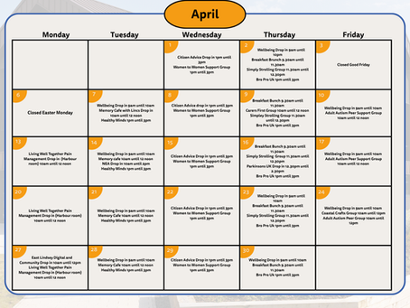 What's on here at the Campus this April