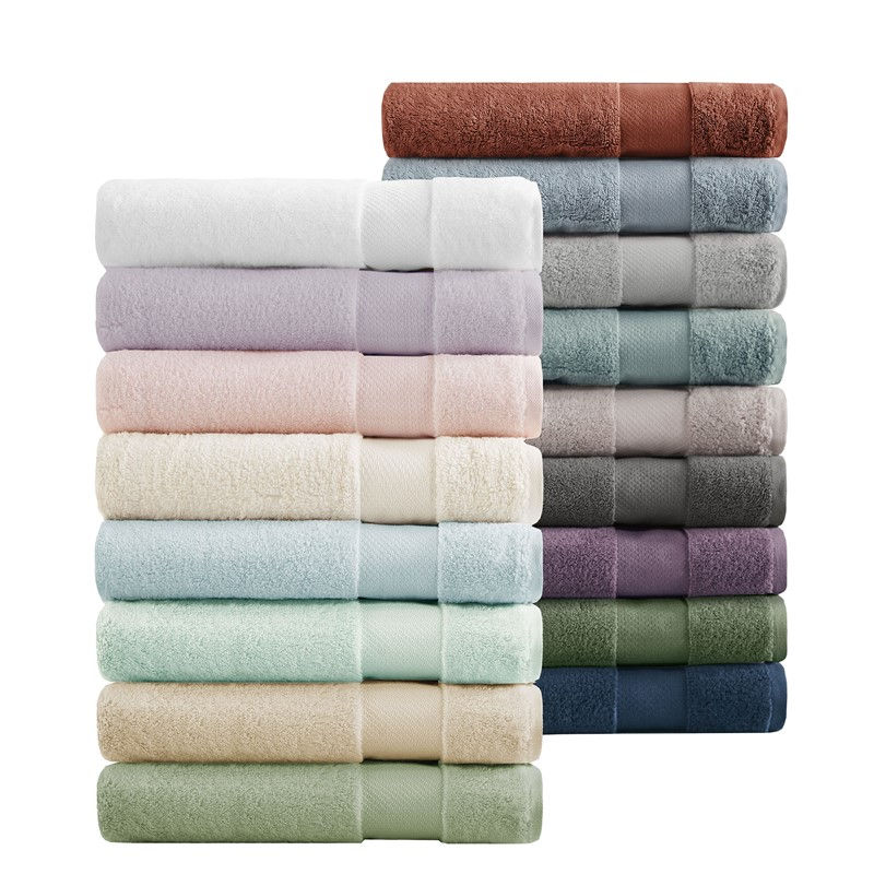 Turkish Cotton 6 Piece Bath Towel Set