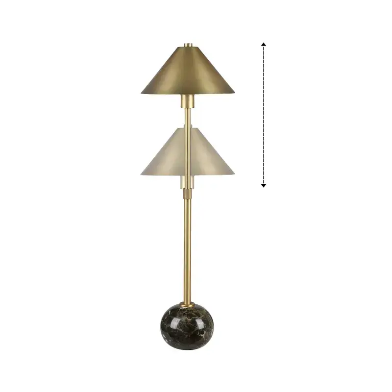 Brown Maryn Extendable Buffet Lamp Set of 2