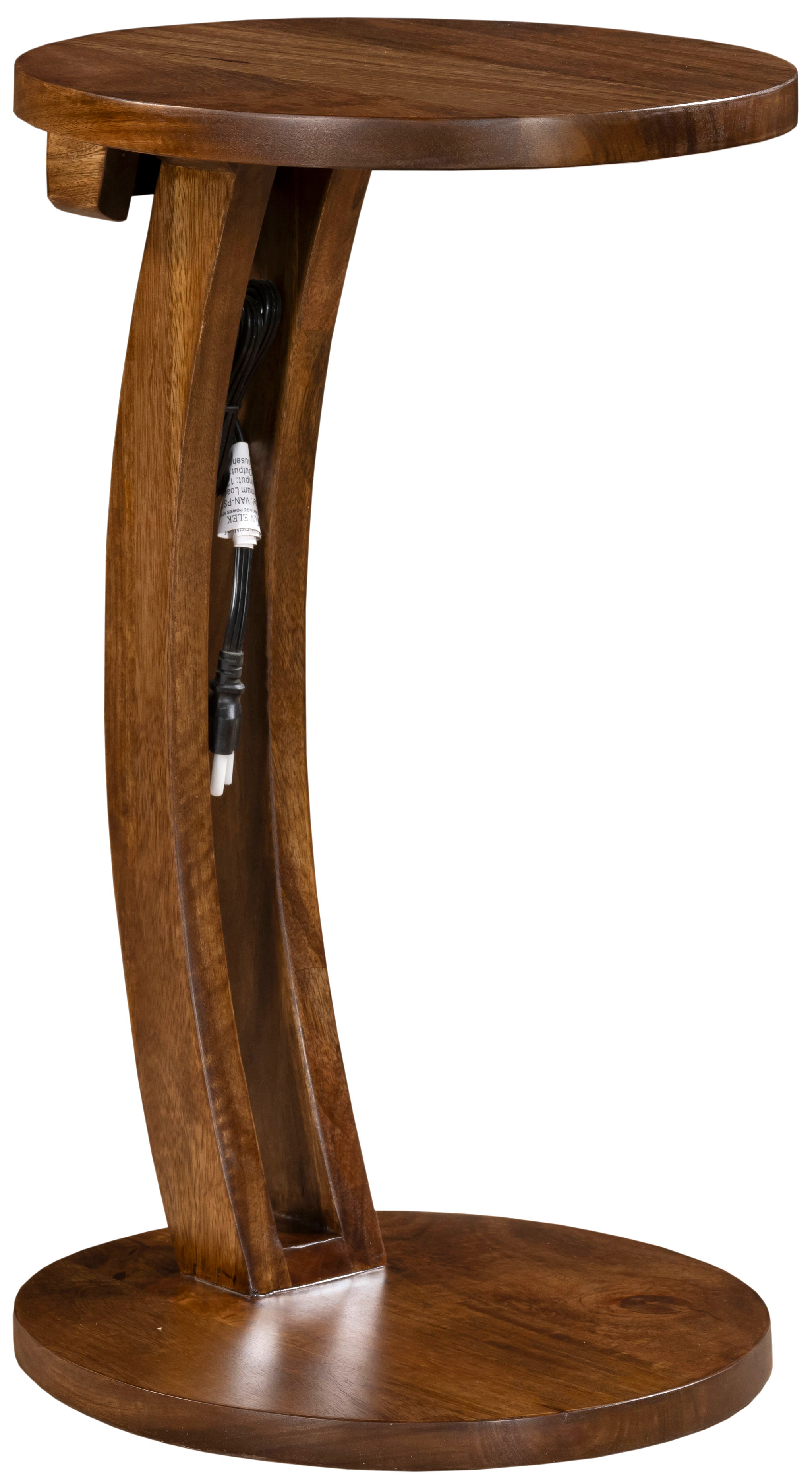Nilo C Shape Side Table with USB