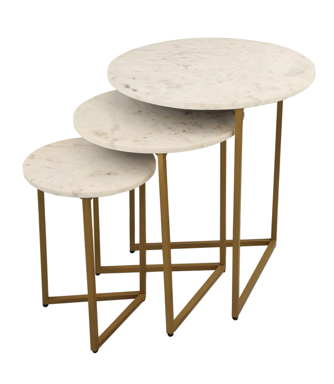 Thaayer Round Nesting Tables Set of 3