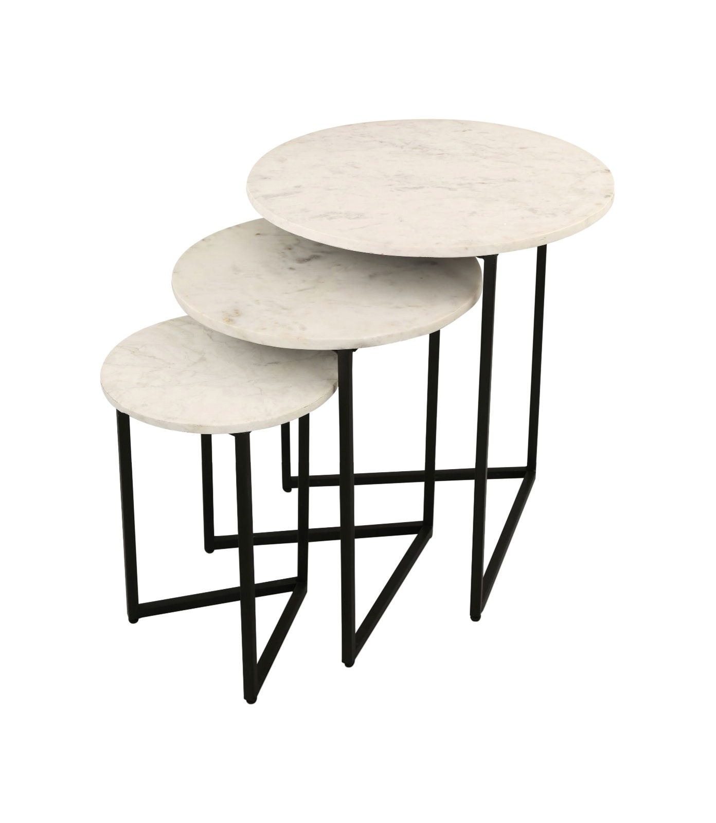 Valen Round Nesting Tables Set of 3