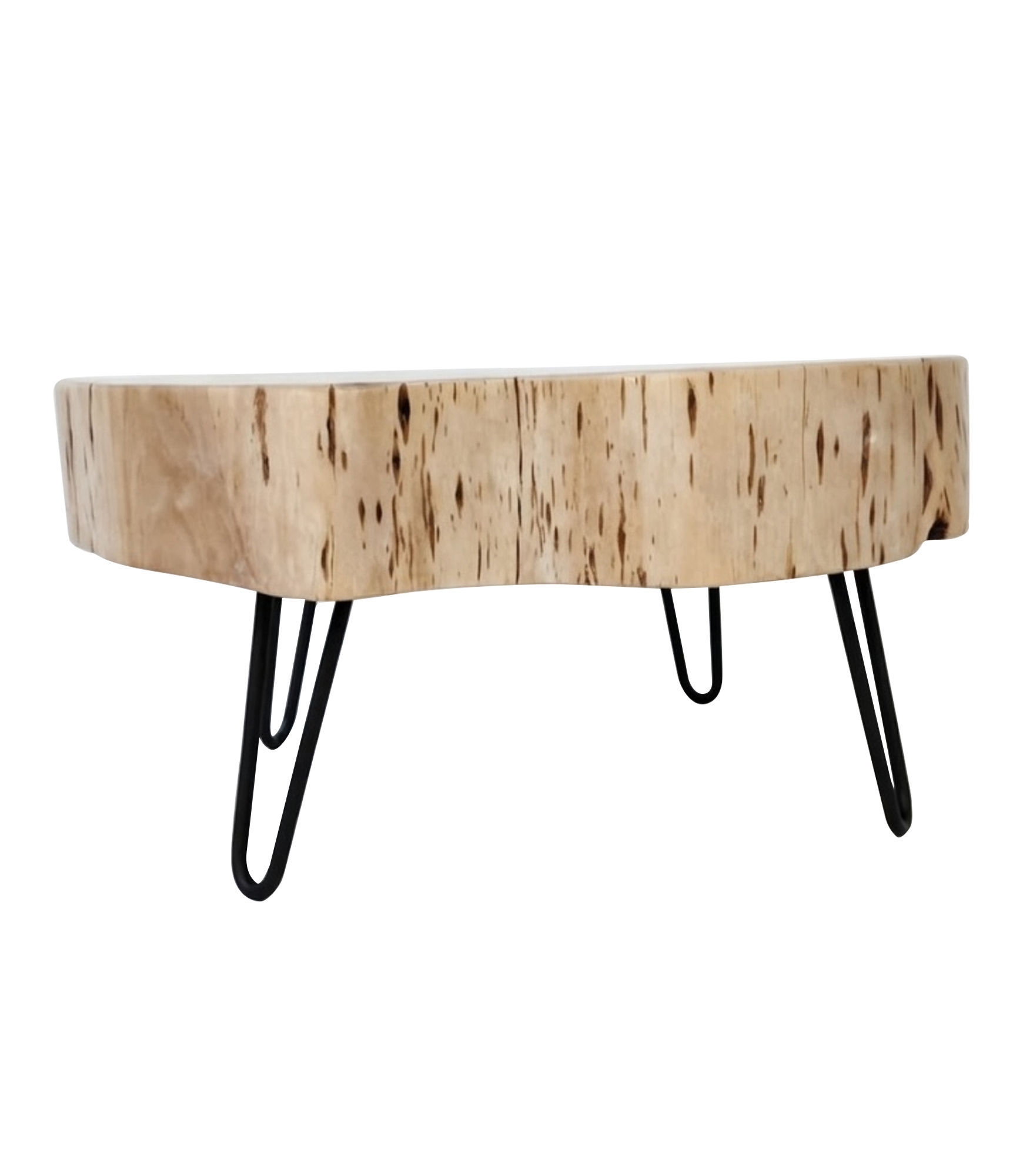Kario Wooden Log Coffee Table