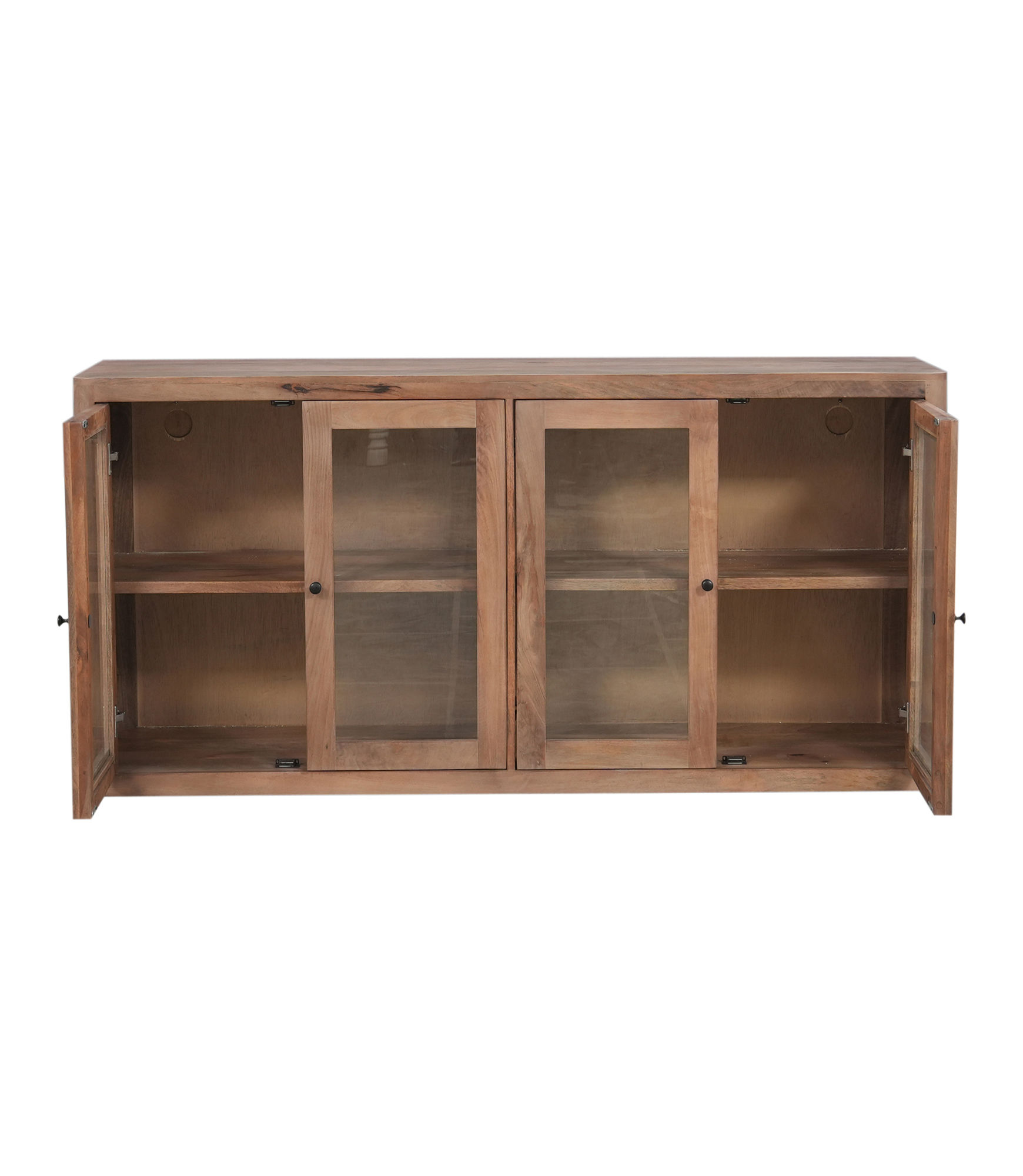 Mason 4 Door Glass Sideboard