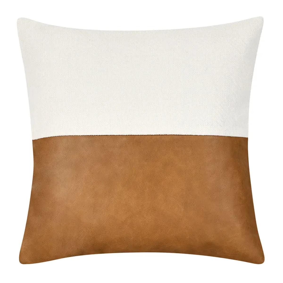 The Canyon Divide Leather Pillow