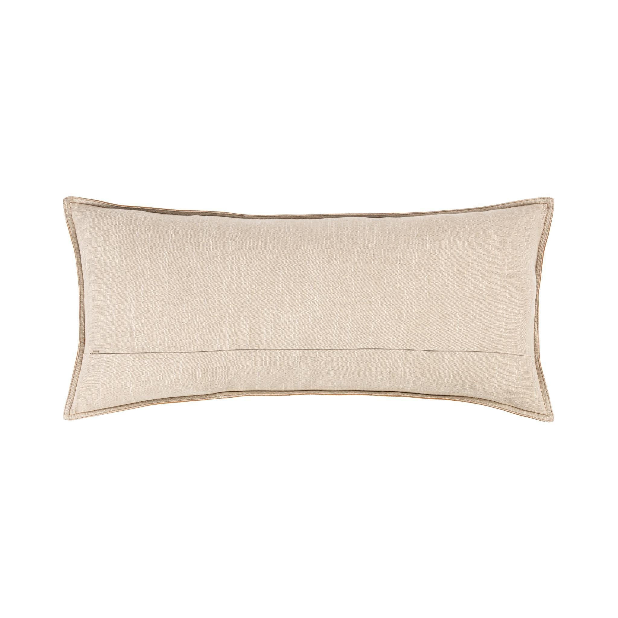 The Canyon Crest Leather Pillow